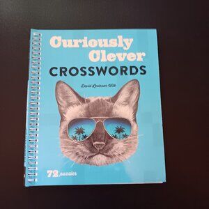 Curiously Clever Crosswords BY David Levinson  Wilk Paperback 72 Puzzles
